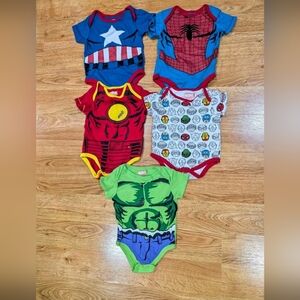 Avenger Baby Onesies